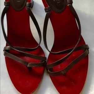 Gucci Slip On Block Heels